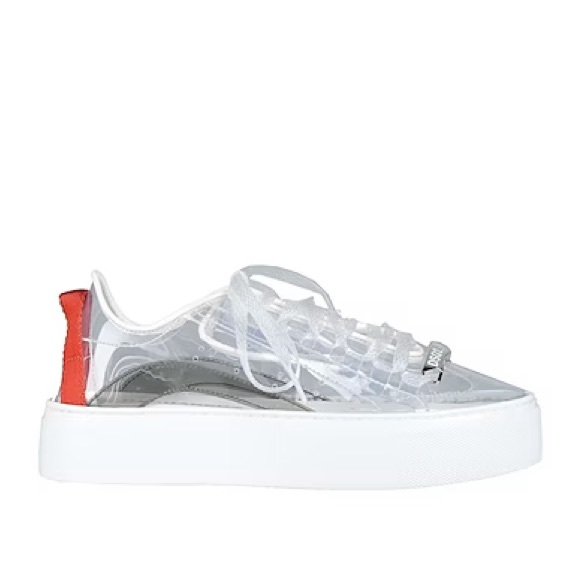 Dsquared2 transparent flatform sneaker - Picture 1 of 5